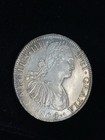 Mexico 1804 8 Reales Bust Dollar Carolus Iiii Gratia Hispan Mo Silver Au  C27
