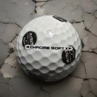 Callaway Chrome Soft X Tour Golf Ball - White black  professional Staff  1-ball 