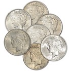 1923 Us Peace Silver Dollar  1 - Au - Roll Of 20 Coins