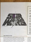 Rare Original Star Wars Official Advertising Billing Owned By Elliott Kastner