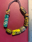 Antique Venetian - African Trade Beads - Millefiori Italian Glass  b161 