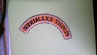 Vintage Military Patch Us Army Air Force Tab That Says Flight Examiner