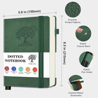 Dotted Journal Notebook For Men   Women  160 Pages Dot Grid Notebook For Note Ta