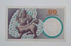 1999 Danmarks Nationalbank Denmark - 50 Kroner Dkk Banknote Serial No  A 0992 N