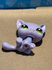 Hasbro Lps Littlest Pet Shop  1994 Easter Egg Exclusive Purple Sitting Cat Heart