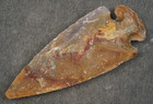 Translucent Color 3  Flint Spearhead Point Knife Blade Arrowhead I-628