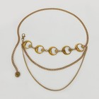 Crescent Moon Belt Silver gold Sun Belt Metal Goth Punk Witch Waist Chain