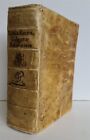 1648 Bible Illustrated In Latin Antique Vellum Bound Biblia Sacra