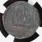 Hieron Ii Ae Sicily Syracuse Ancient Greek Bronze Coin 275-215 Bc     Ngc Ch Vf