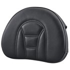 Black Motorcycle Driver Rider Backrest Cushion Pad For Harley Davidson Glide