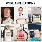 Roll Iron On Heat Press Heat Transfer Vinyl Htv T-shirt 12 x 5ft-20ft For Cricut