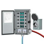 50 Amp 10-circuit Manual Generator Transfer Switch Kit