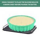 10inch Charlotte Cake Pan Silicone nonstick Round Silicone Baking Mold round    