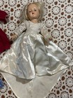 Vtg 50s 60s Ideal Toni Doll Sleepy Eyes Blonde Hair   Wardrobe Carry Case Set