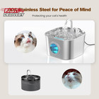 Cat Water Fountain Stainless Steel  Pet Fountains For Cats dog Indoor Automatic
