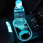 2pcs Led Car Cup Holder Lights  Universal 7 Colors Light Up Cup Coasters New 
