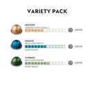 Nespresso Capsules Vertuo  Variety Pack  Medium And Dark Roast Coffee  30 Count