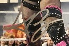 Alexa Bliss   Charlotte Flair Dual Combo Signed 11x14 Wwe Photo Beckett Coa