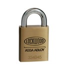 Lockwood 334b45 Padlock - New - Two Original Keys - 334b45 119 5kd