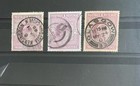 Gb Qv   Edward Vii High Values On Cards  16 Stamps 