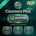 Coursera Plus 12 Months Subscription   Unlimited Courses   Certificates