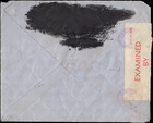 Sudan Covers - Unknown Date - Khartoum To Cleveland-  Censor Tape   Stamp