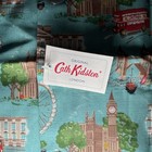 Nwt Cath Kidston London Landmarks Cotton Cushion Cover 41x41cm Button Closure