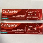 2 Optic White Colgate  Toothpaste Stain Fighter Fresh Mint Gel 4 2 Oz 
