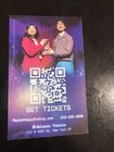 Maybe Happy Ending Mini Card Flyer Rare Wallet Size Darren Criss Musical Last  1