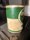 Vintage Quaker State Motor Oil Unopened Quart Metal Can Sae 30 Man Cave Decor