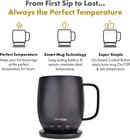 Temperature-controlled  Self-heating Coffee Mug  14 Oz    black 