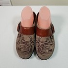 Klogs Womens Canyon Slip On Shoes Clogs Tapestry Size 7 5m Brown 