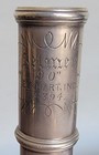 Vintage Selmer 90 Sterling Silver Flute S-394 Elkhart Indiana Low Serial W  Case