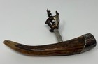 Sterling Silver Stag Antler Antique Corkscrew 6 5  Victorian