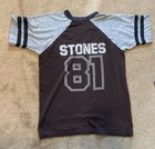 Rolling Stones 1981 Vintage Concert Tee Shirt -size M