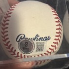 Vladimir Guerrero Sr Signed Official Mlb Baseball Beckett Witness Coa