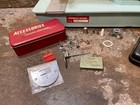Singer 338 Sewing Machine Turquoise W  Pedal Vintage 1960s Tested Working 