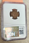 1863 Civil War Token - F-45 332a - Liberty our Army - Ms63bn - Ngc