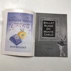 Vintage 1948-1949 Ballet Russe De Monte Carlo Program Moore Theatre Playbill