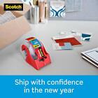 6 Rolls Scotch Carton Sealing Mailing Moving Box Shipping Packing Tape Seal