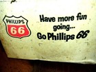 1962 Vintage Phillips 66 Auto Hankies Tissues Box