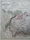 Russian Empire In Asia Siberia Kamchatka Urals 1849 Engraved Map