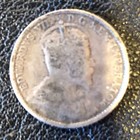 1904 Canada 5 Five Cents World Silver Coin