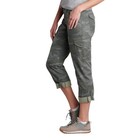 Kuhl Women s Freeflex Roll Up Pant Size 10 Regular Olive Camo Style 6326 Hiking