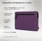 New Incase Compact Sleeve For 14  Macbook Pro   14  Laptops -nordic Mauve Purple