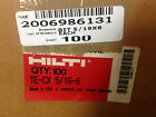 Hilti Hammer Drill Bit Te-cx 5 16  X 6  00205316 New Made In Usa