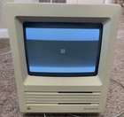 Vintage 1986 Apple Macintosh Se M5010 Computer Boots Up With Mouse