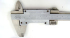 Vintage Stainless Helios Vernier Caliper Made In Germany Inch   Mm