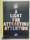 The Smile A Light For Attracting Attention Foil Tour Poster Radiohead Thom Yorke