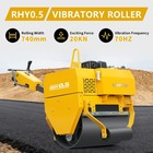 Huayee Rhy0 5 Vibratory Road Rooller    9hp Honda Gx270 Engine 20kn Exciting Force
